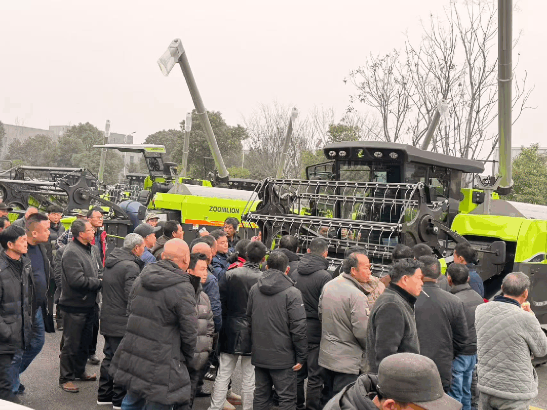 实力爆款 信赖之选！中联重科PL80‑S收割机引爆热销潮